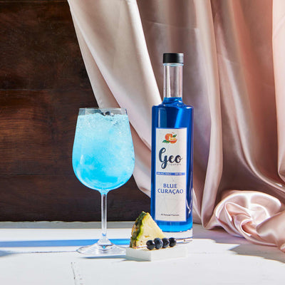 Geo Blue Curacao Liqueur 500mL